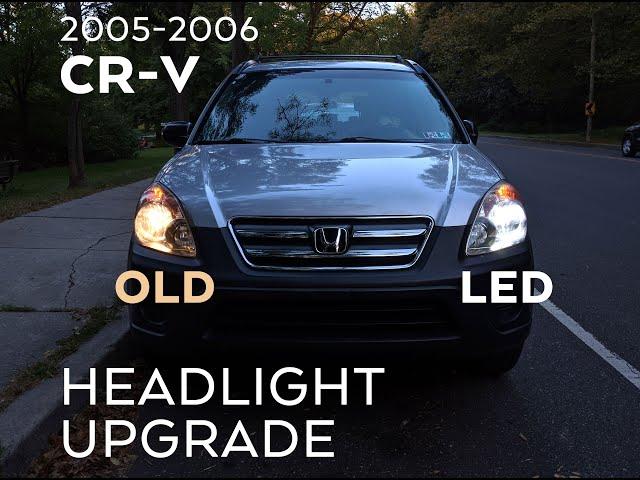 2005 / 2006 Honda CR-V LED Headlight Upgrade