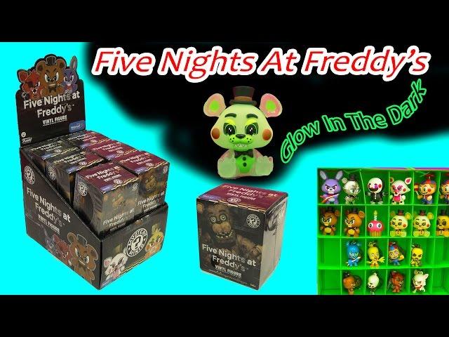 Full Box Funko Mystery Mini Blind Bag Boxes Surprise Five Nights At Freddy's Glow In The Dark