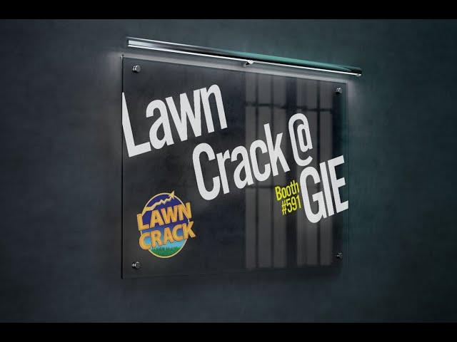 GIE+Expo Booth 591 - Lawn Crack - Give-a-way Announced