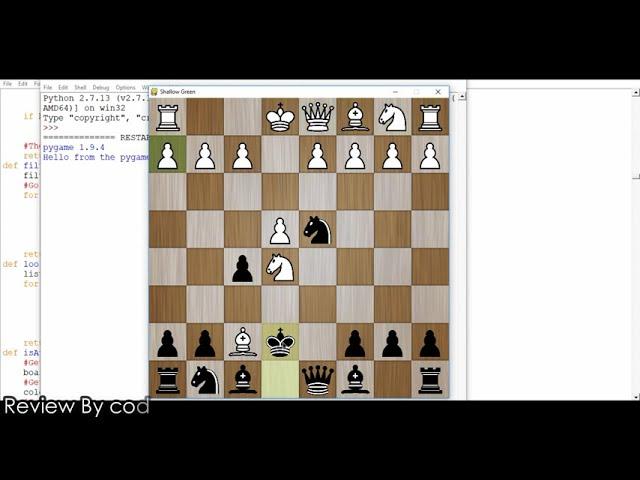 Chess Game In PYTHON With Source Code | Source Code & Projects