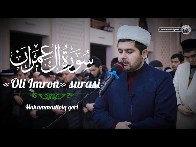 @MuhammadloiqQori MUHAMMADLOIQ QORI | OLI IMRON SURASI | GO‘ZAL QIROAT