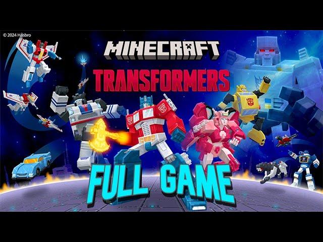 Minecraft: Transformers DLC - Full Gameplay Playthrough (Full Game)