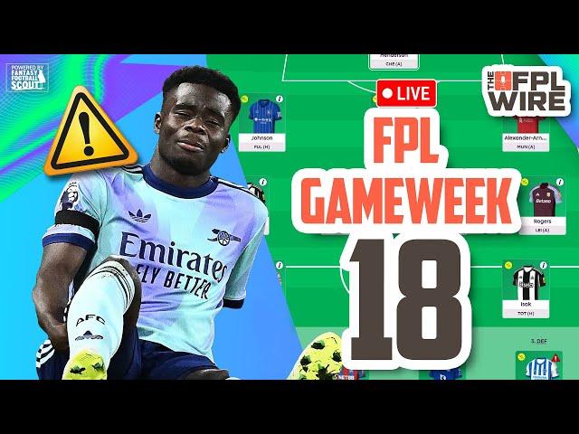 FPL Gameweek 18 Pod | The FPL Wire | Fantasy Premier League Tips 2024/25