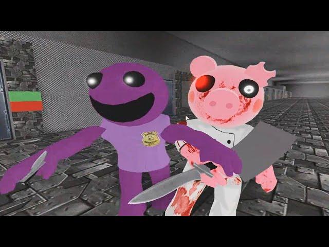 Double Piggy Purple Guy + Piggy Botcher Jumpscare