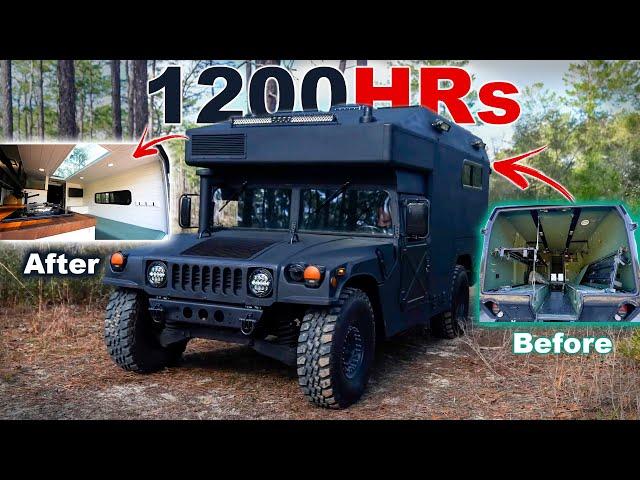 Man Transforms Military Truck into Ultimate Camper After 1000 Hours of Work | @roamingventures