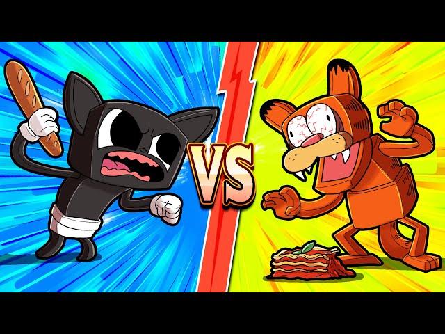 Cartoon Cat vs SCP-3166 Gorefield! (Minecraft)