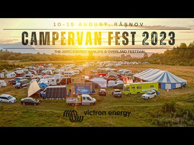 Aftermovie CamperVan Fest 2023 powered by @VictronEnergyBV  (RO)