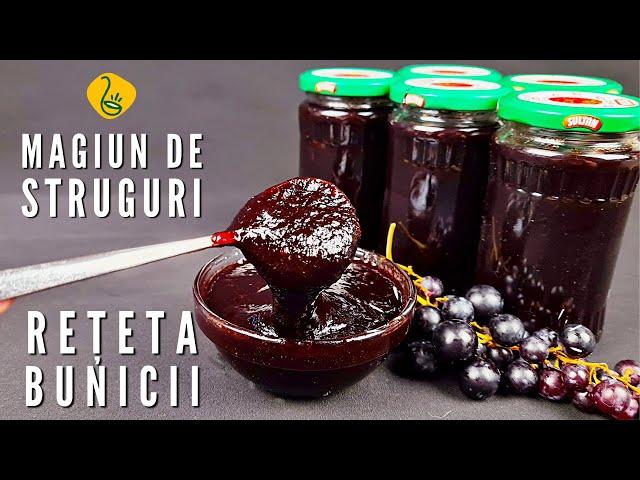 Incredibilul magiun de struguri - reteta vedeta a bunicii mele