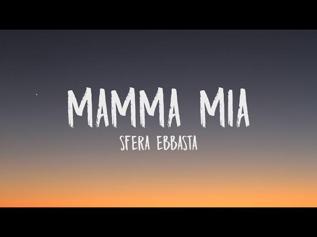 Sfera Ebbasta, Rvssian - Mamma Mia (Letra/Lyrics)