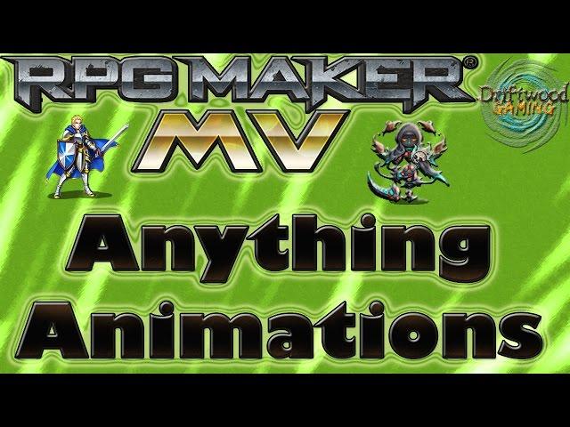 Everything Animations - RPG Maker MV Tutorial - Photoshop Tutorial - RPGMMV - RMMV