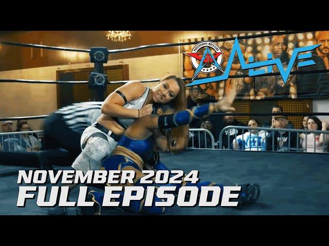 AAW ALIVE - November 2024 Full Episode | AAW Pro