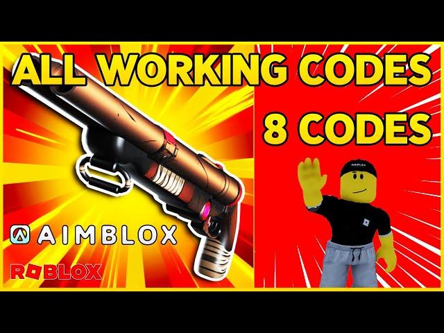 *NEW CODES*ALL WORKING CODES for AIMBLOX  Codes for Aimblox Roblox  2023