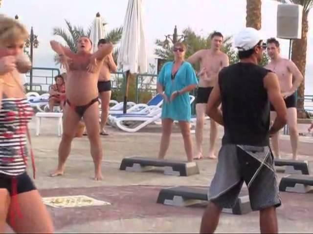 Русский турист отжигает в египте
