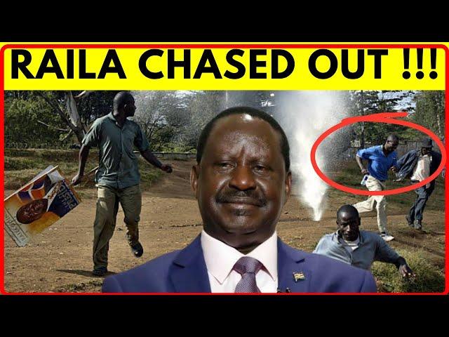  TOTAL DISASTER! Raila BOOED, CHASED & HUMILIATED in Kisii — ODM-UDA MOU DESTROYS HIM!