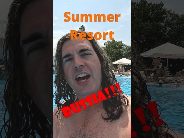 RUSSIA?! Has a SUMMER BEACH RESORT?! An AMERICAN goes to RUSSIA!! Would YOU?! ️️