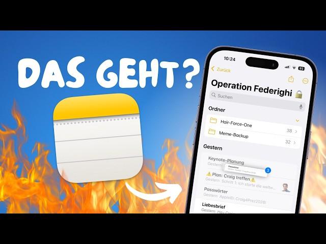 Apple Notizen - hätte ich das nur früher gewusst…