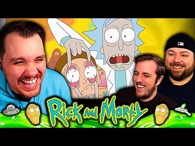 Rick and Morty Episode 1 & 2 First Time Reaction