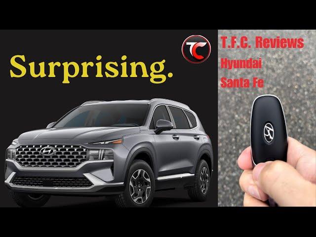 TFC Reviews: 2023 Hyundai Santa Fe- This is a Hyundai?? #hyundai