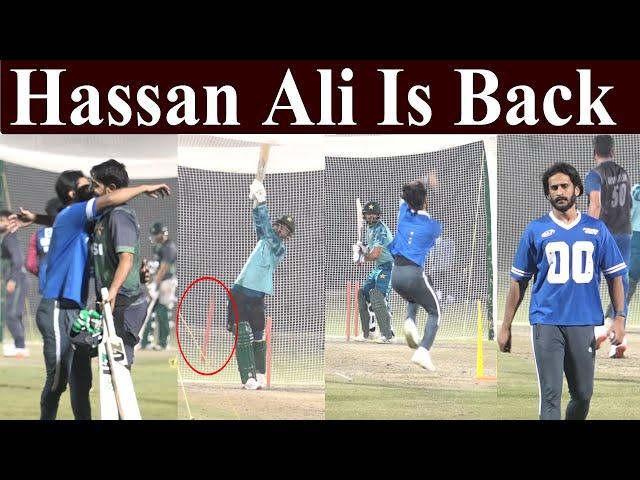 Hassan Ali Clean Bold Jahandad Khan | Hassan Ali Welcome haris rauf and jahandad khan