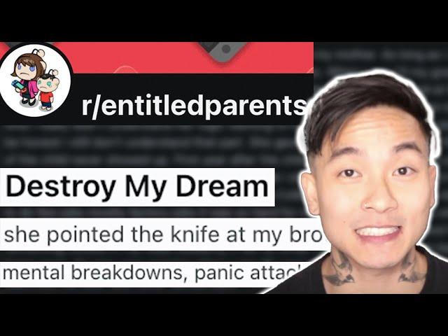 Threatened With KNIFE!! r/entitledparents
