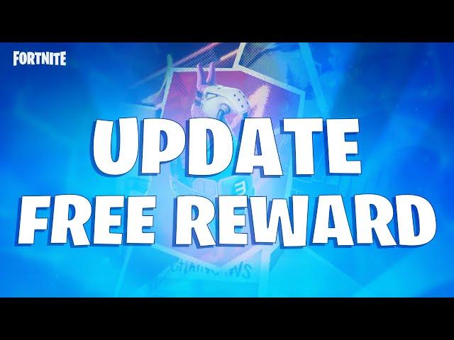 NEW Fortnite Update and FREE REWARD!