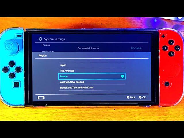 How To Change Region on Nintendo Switch OLED | Full Tutorial