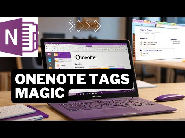 Discover how to utilise TAGS in Microsoft OneNote 2024