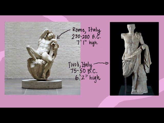 Differences Between Ancient Greek and Roman Statues