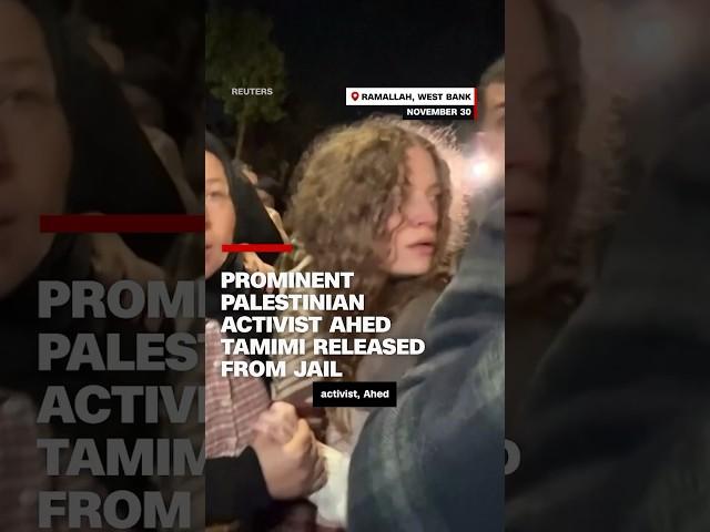 Prominent Palestinian activist Ahed Tamimi released from jail