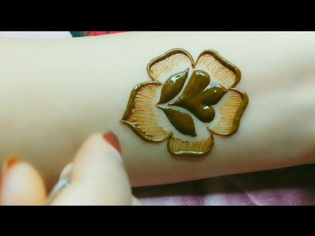 New Stylish Flower Mehndi Design || Simple Easy Back Hand Mehndi Design || Tais mehndi designs