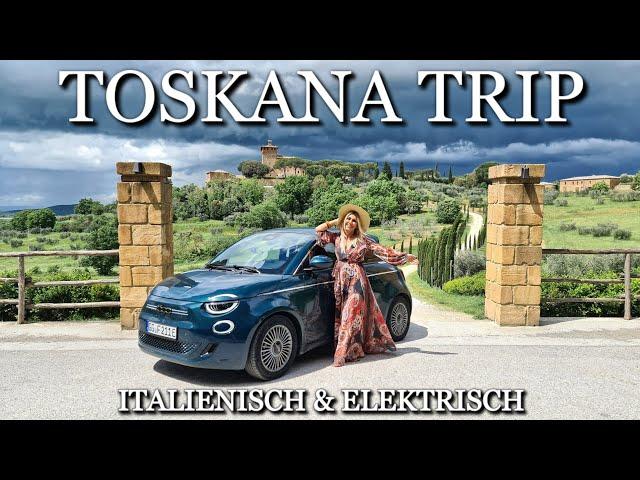 Toskana's schönste Orte! Pienza - Montepulciano - Val d'orcia #italy #elektroauto