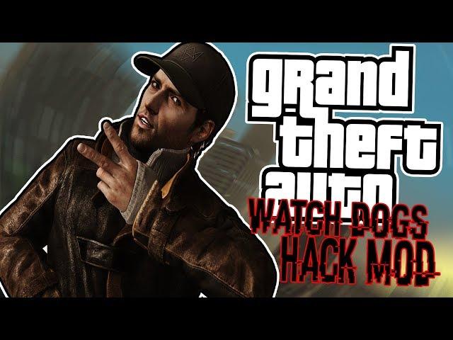 ОБЗОР МОДОВ В GTA SAN ANDREAS - Watch_Dogs Hack Mod v1.2 [#7]