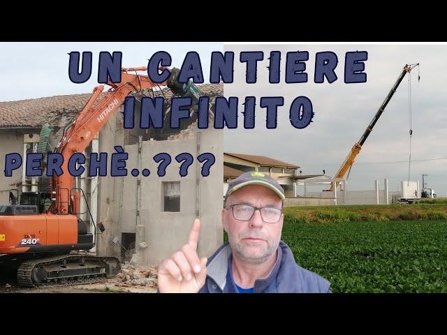 DEMOLIZIONE... E COSTRUZIONE NUOVO CAPANNONE