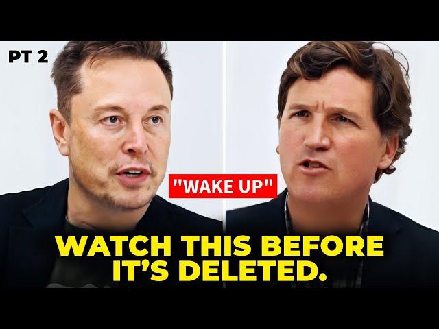 Elon Musk's BRUTALLY Honest Interview SHOCKS Tucker Carlson (2024) - Pt 2