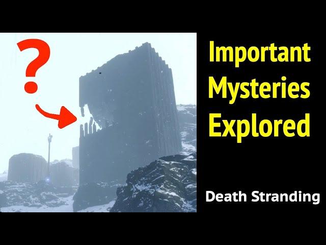 Mysteries Explored in Death Stranding