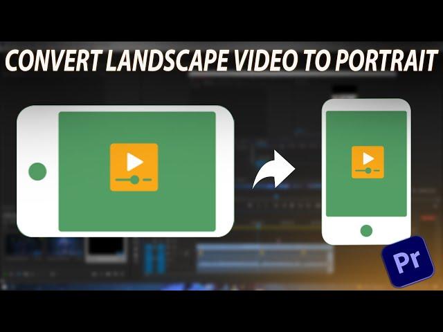 How to convert a Landscape video to Portrait in adobe premiere pro ( IG Reels, Tiktok, YT Shorts)