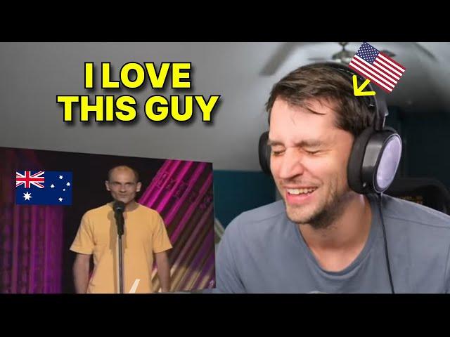 American reacts to Carl Barron - Melbourne International Comedy Festival