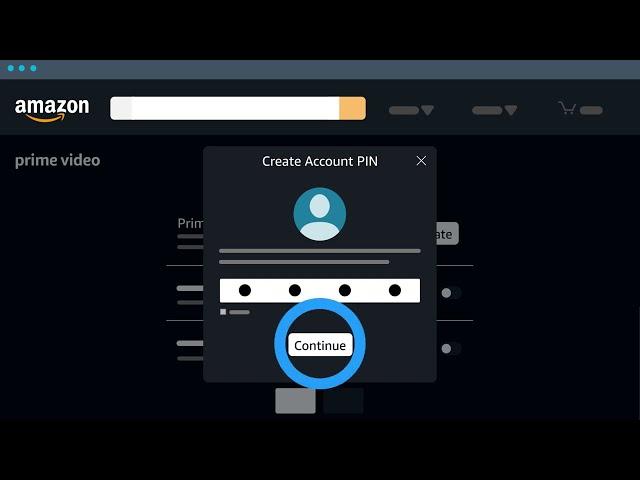 Prime Video: Set Up A Prime Video Account PIN