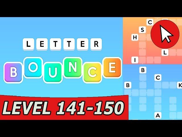 Letter Bounce Level 141-150 Answers | Word Cheats