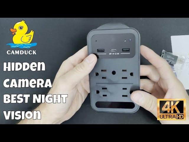 All New Camduck XN Hidden Socket 4K Camera.