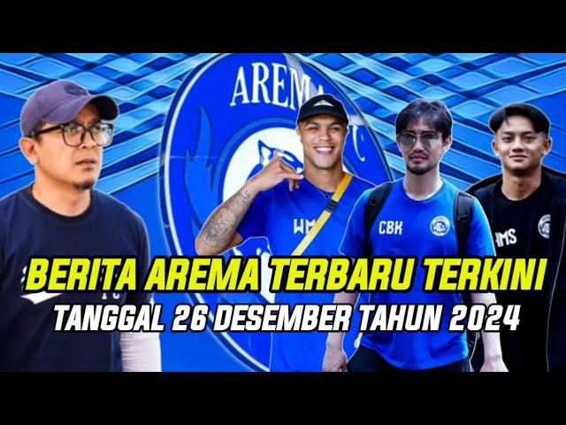 JANJI SUMPAH SETIA⁉️CALON PELATIH BARU AREMA MASIH TAHAP NEGOSIASI