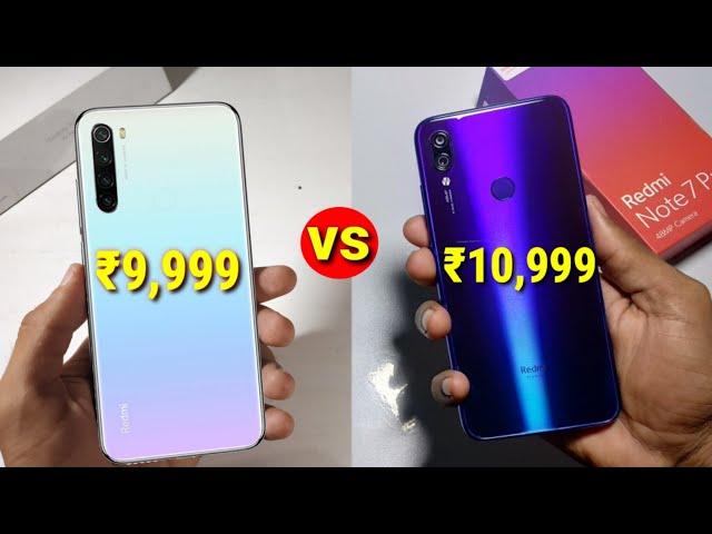 Redmi note 8 vs Redmi note 7 Pro Comparison | Camera, Gaming, Battery test, Design