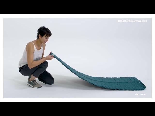 HOW TO... USE QUECHUA SELF-INFLATING CAMPING MATTRESS BASIC 60CM 1P