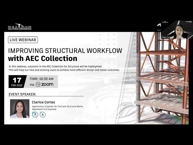 Improving Structural Workflow with AEC Collection Webinar