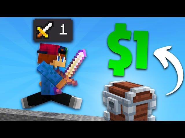 $1 For EVERY Skywars KILL