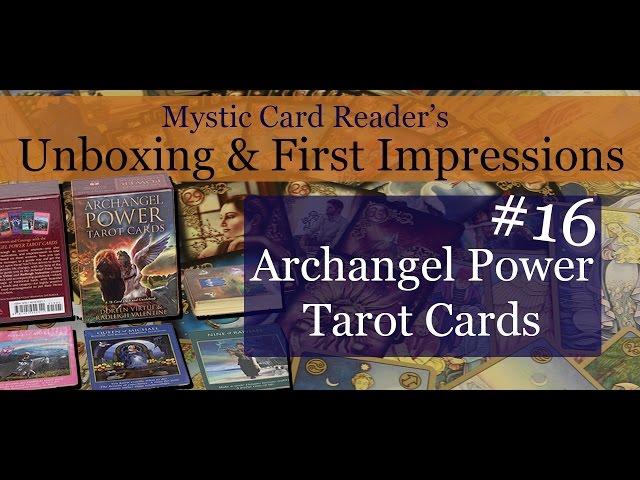 Unboxing and First Impressions #16: "Archangel Power Tarot Cards"