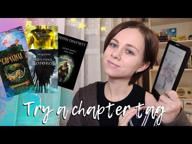 TRY A CHAPTER TAG  Пытаюсь подружиться с фэнтези (Терри Пратчетт, Шестерка воронов и другие)