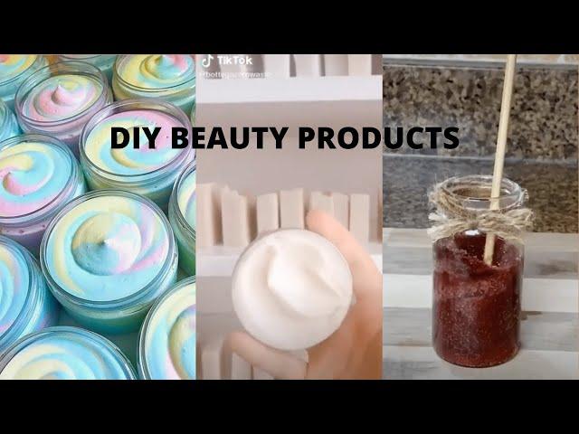 DIY BEAUTY/SELF CARE PRODUCTS | how to make face masks, body butters, lip scrubs :)