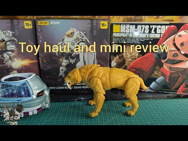 Toy Haul and mini review. Joytoy, Hasbro, MacFarlane, Bandai, Marvel, Star Wars