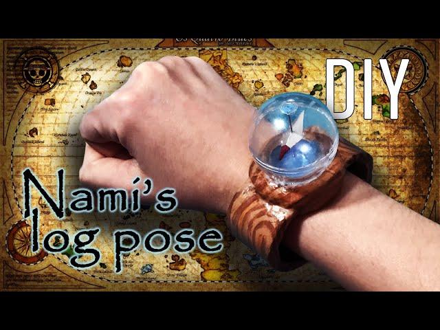 Making Nami's Log Pose One Piece - Two options DIY